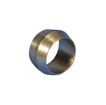 VIROLA DE BRONCE P/CAÑO  3/8" 