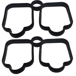 KIT JUNTAS MULTIPLE ADMISION (2 PIEZAS) GOMA SINTETICA