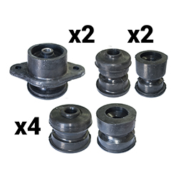 KIT 10 SOPORTES DE CABINA